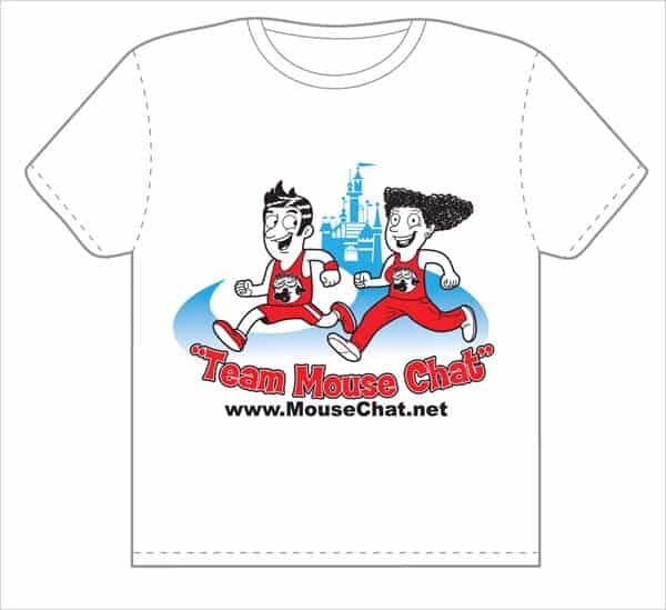 Team Mouse Chat Run Shirts Oct 1 WDW