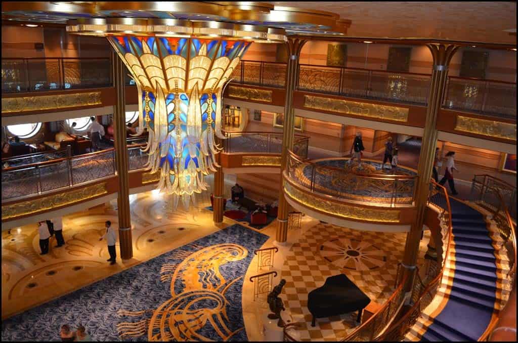 Disney Dream Cruise Lobby