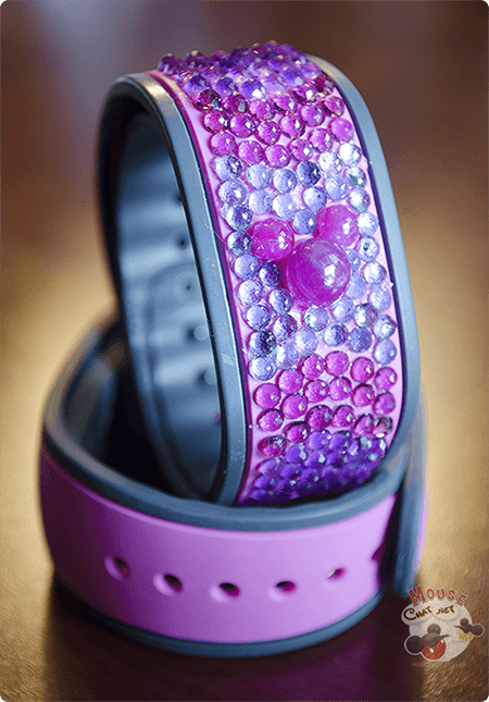 A 23 carat gem covered Disney MagicBand is the most expensive MagicBand in the world.