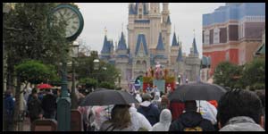 What to do at Disney World in the rain or cold weather