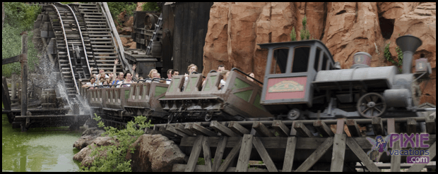 Big Thunder Mountain at Disneyland Paris