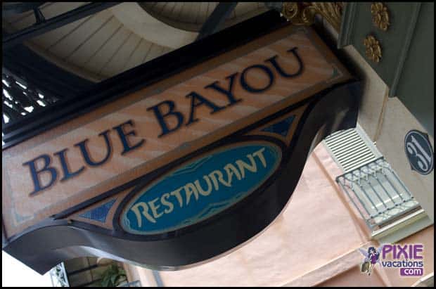 Blue Bayou at Disneyland Park