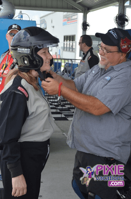 Richard Petty Driving Disney World Speedway