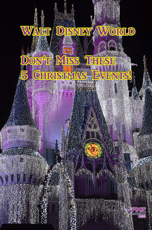 Disney World Christmas Special Events