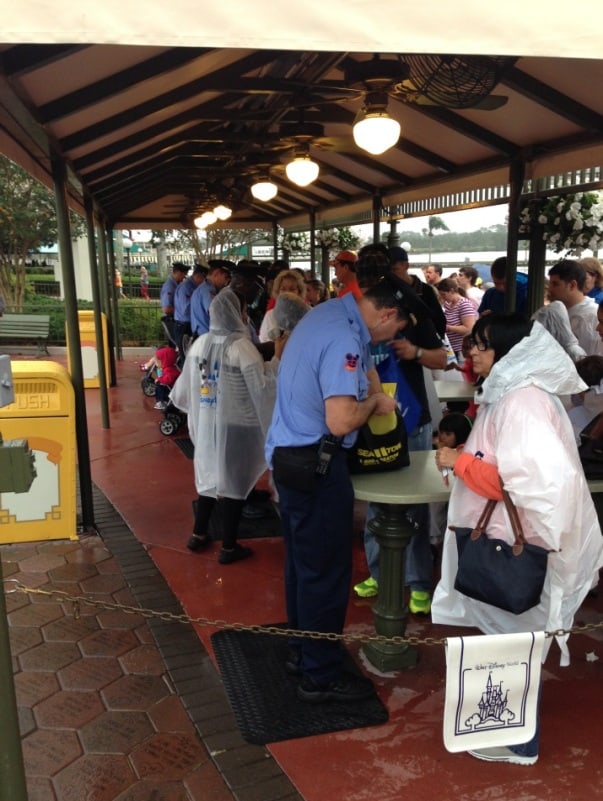 Disney World Security Check