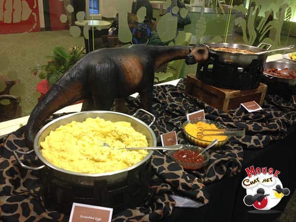 Disney Special Events Space Dinosaur Lounge Breakfast