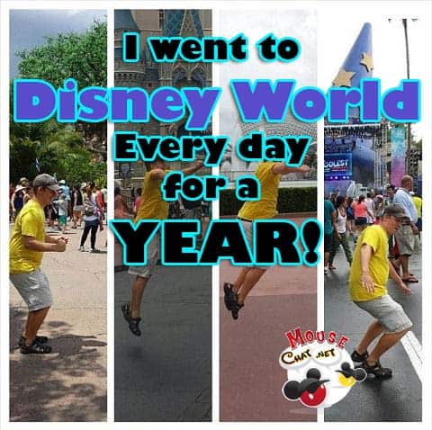 I went to Disney World everyday for a YEAR