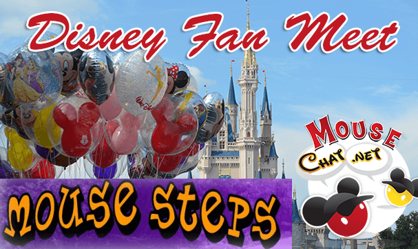 Mouse Chat Steps Disney Fan Meet Up