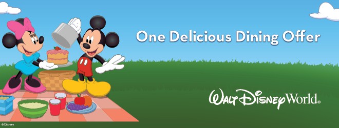 Disney Free Dining – Best discount of the Year?