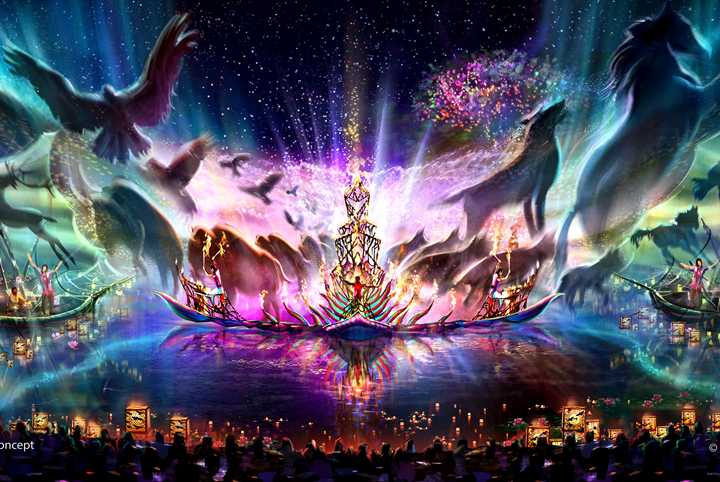 Disney River of Light show