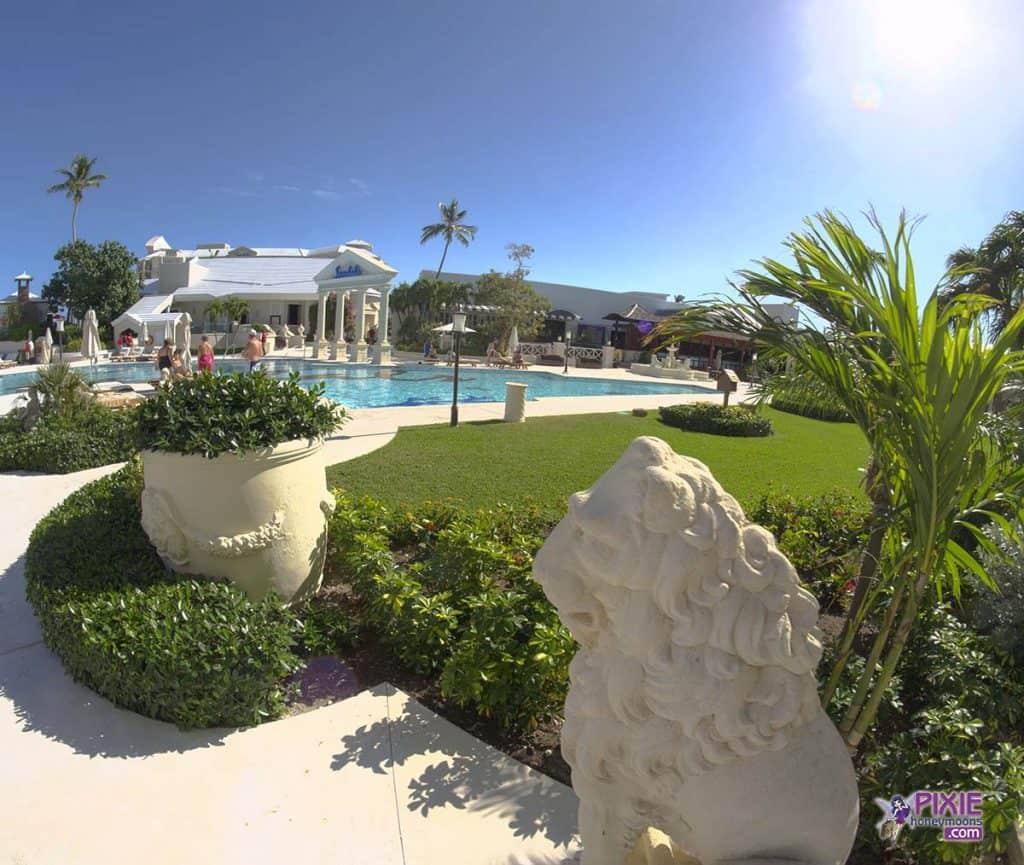 Sandals Resorts Windor pool view