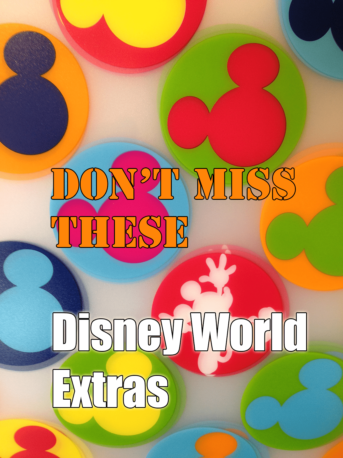 What extras should I book at Walt Disney World?