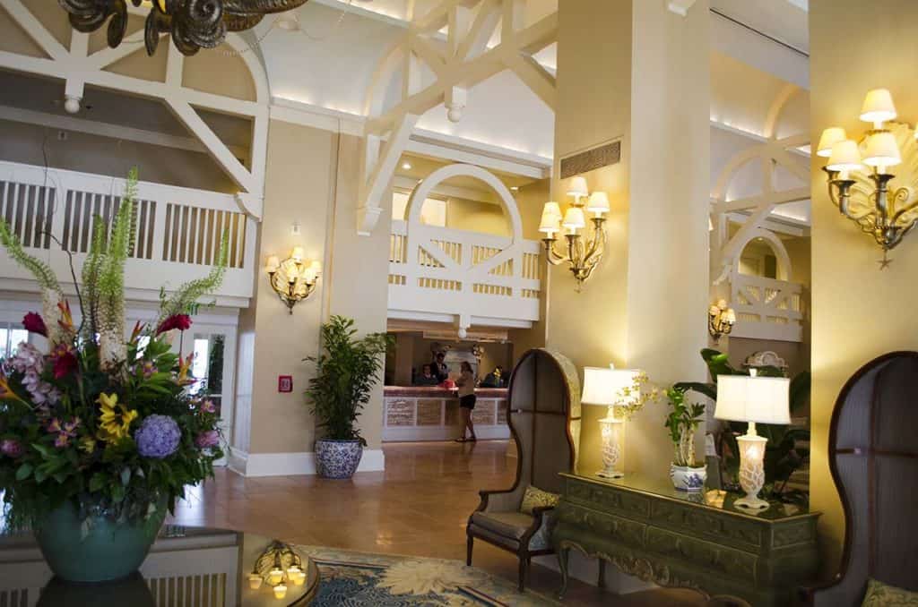 Disney Beach Club Resort Lobby - Resort Review