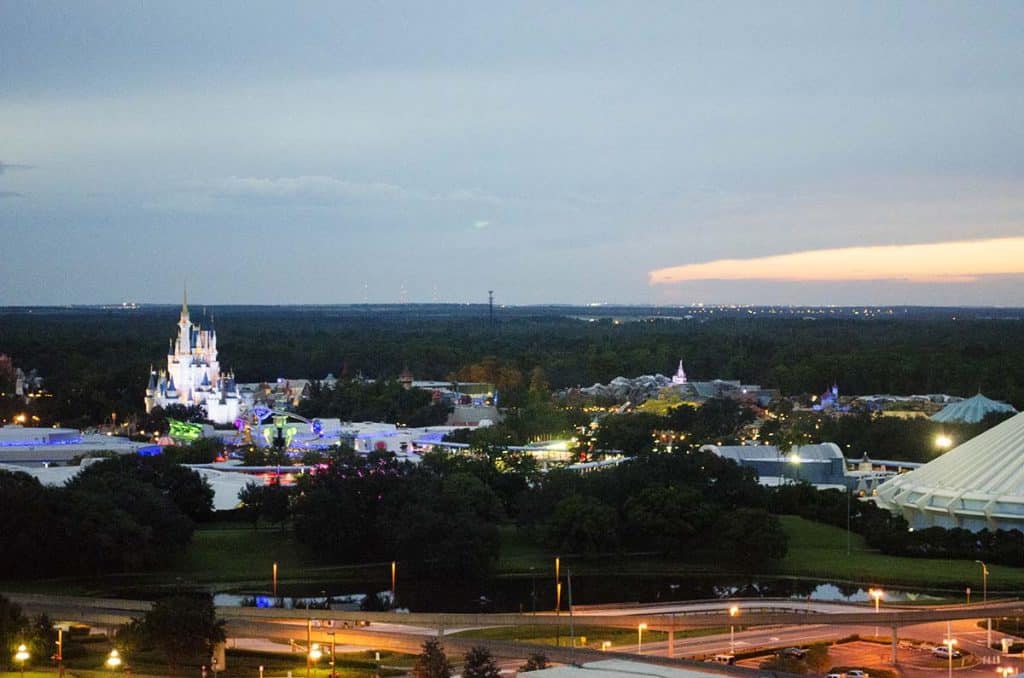 Disney World Contemporary Resort view