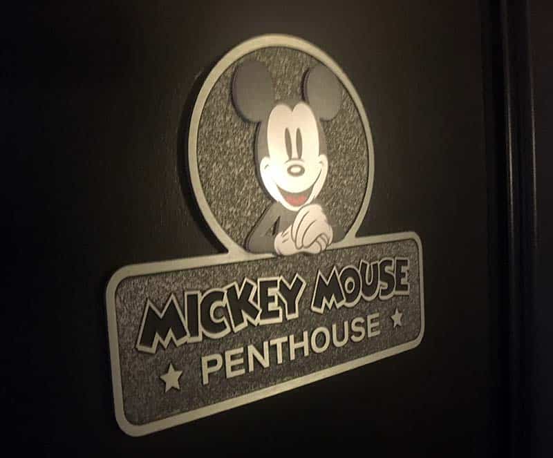 Mickey Mouse Penthouse at Disneyland Hotel