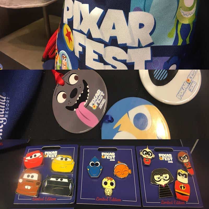 Pixar Merchandise at Pixar Fest Disneyland