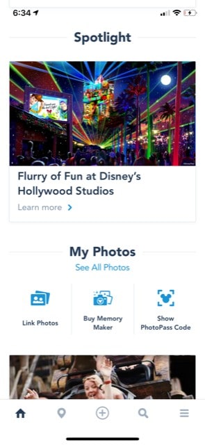 using the My Disney Experience App