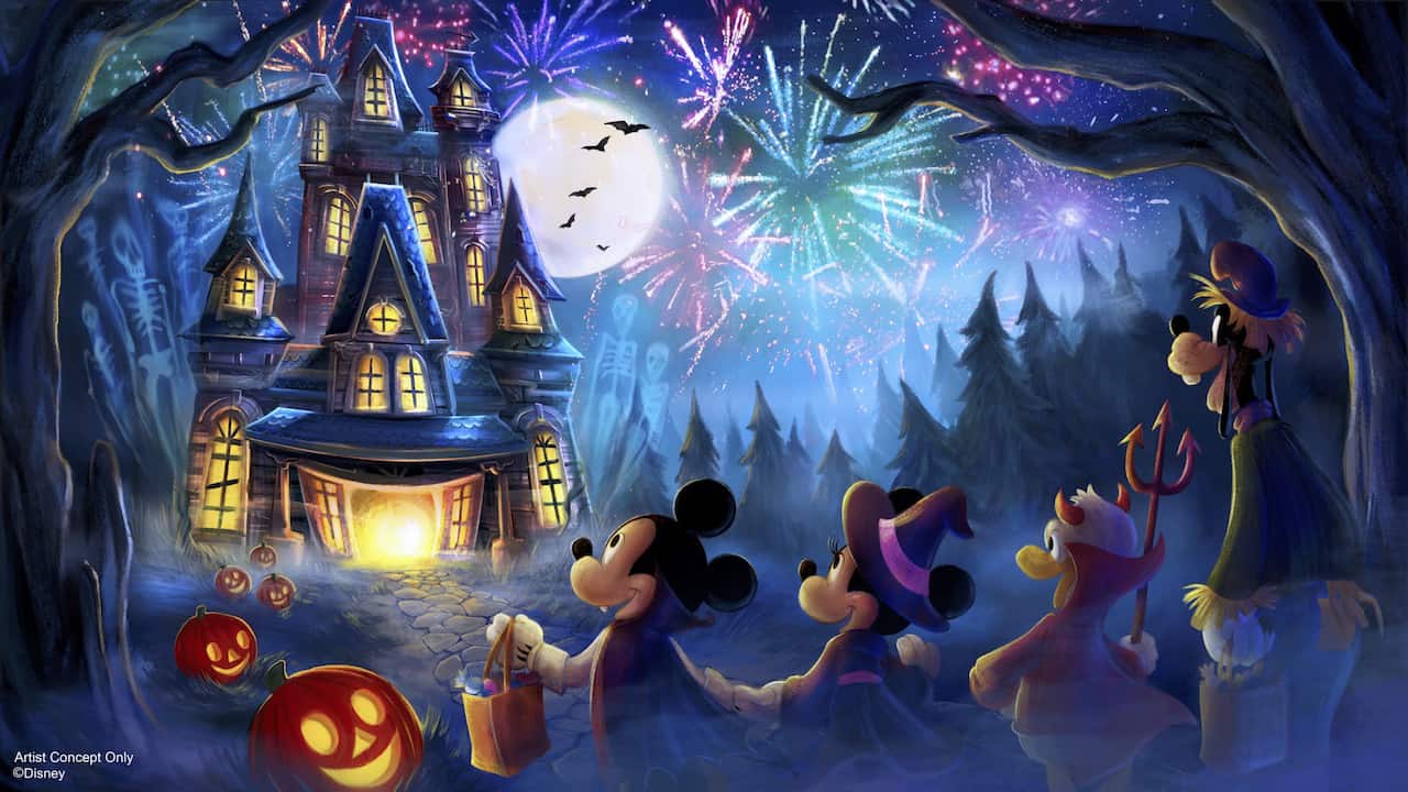 Disney World Halloween Party event