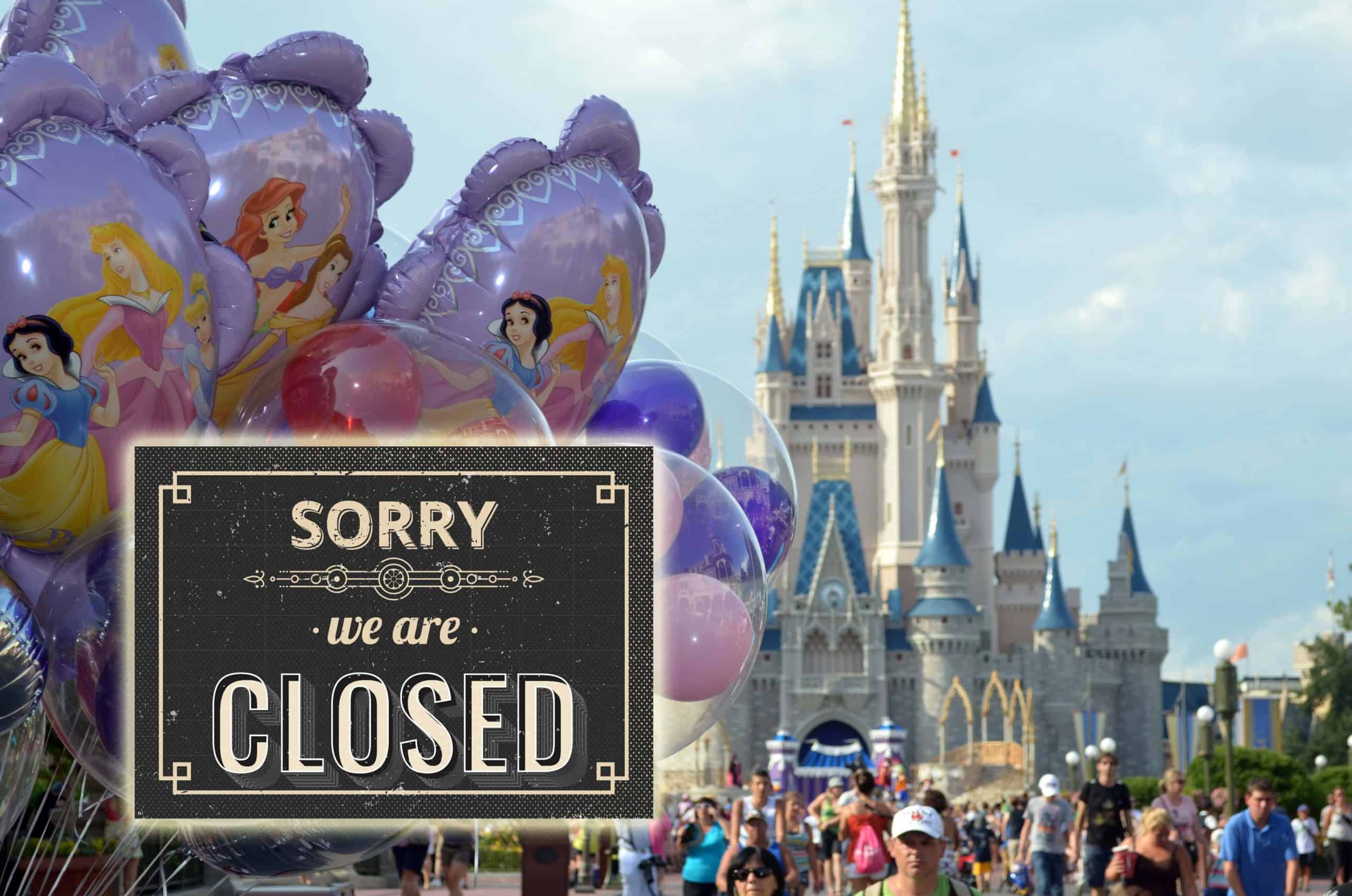 Disney is closed