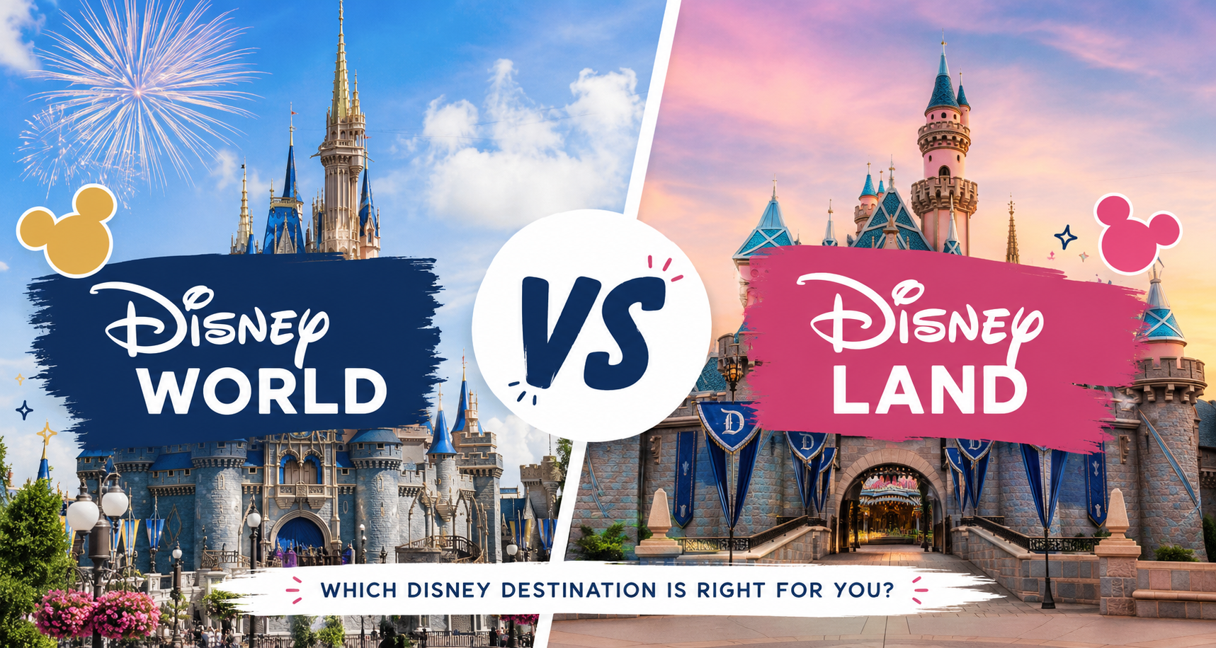 disney world vs disneyland